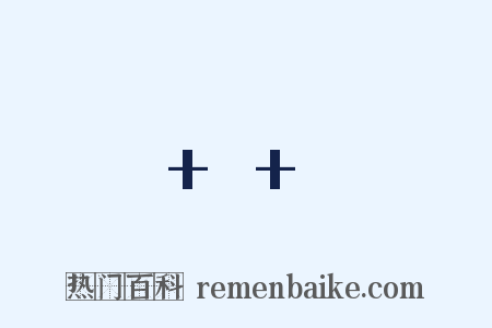 ++是什么意思的图片